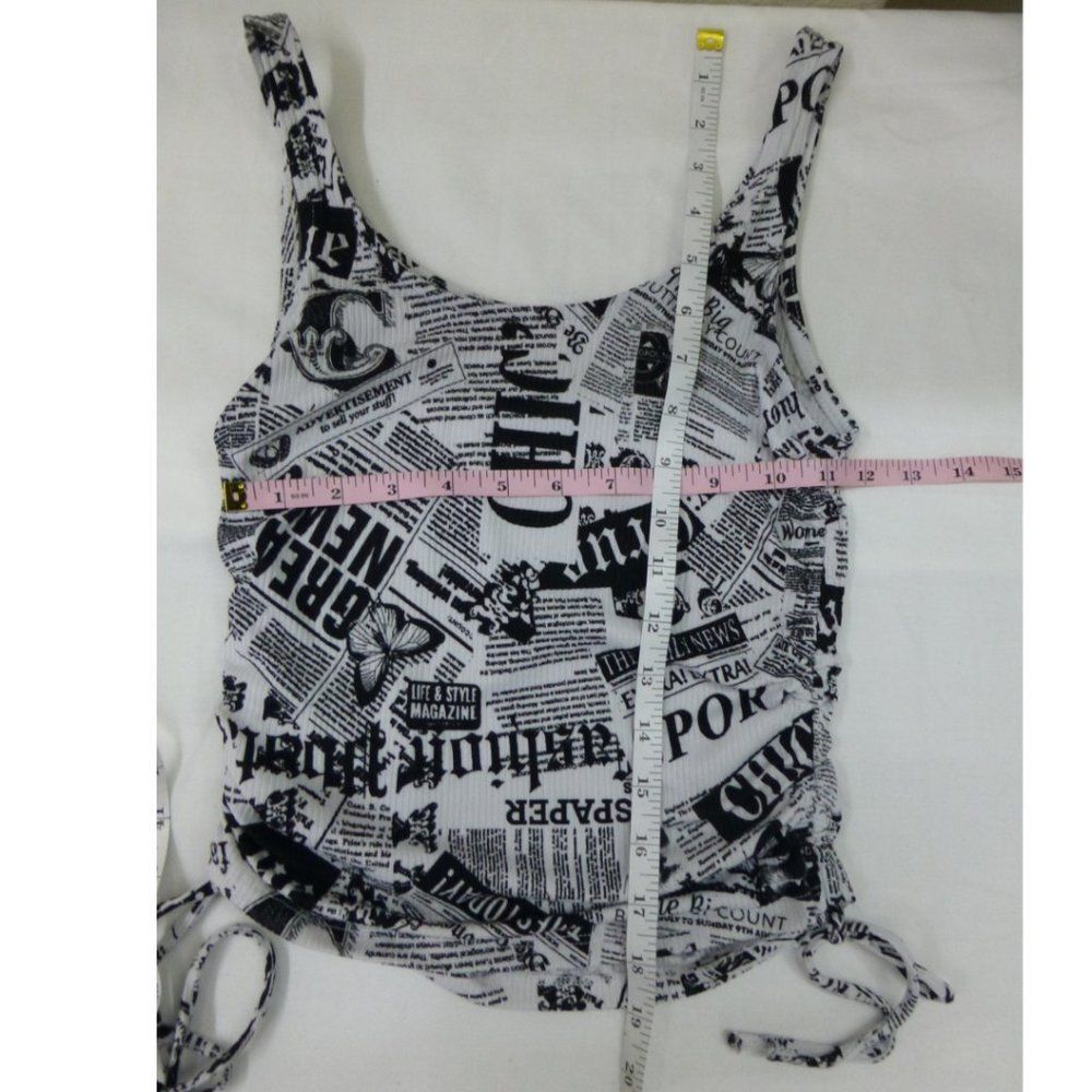 No Boundaries Side Ruched Ribbed Tank Top - Picture 8 of 11